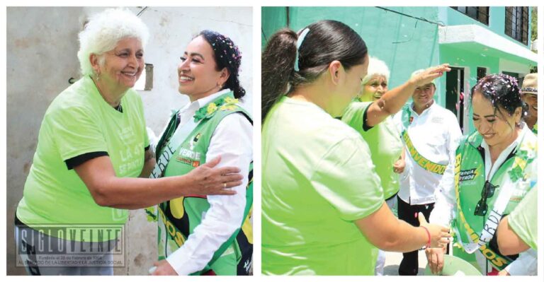 Lourdes Román recibe apoyo ciudadano en su recorridos de campaña por la presidencia municipal de Juárez