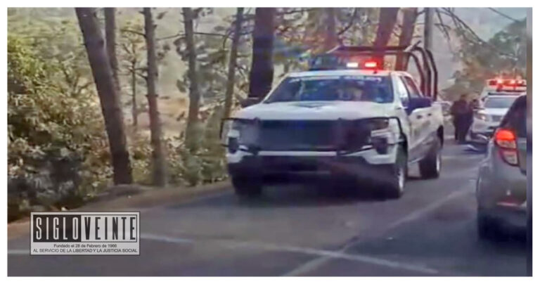 Motociclista muere en accidente en la carretera estatal Tacámbaro-Chupio