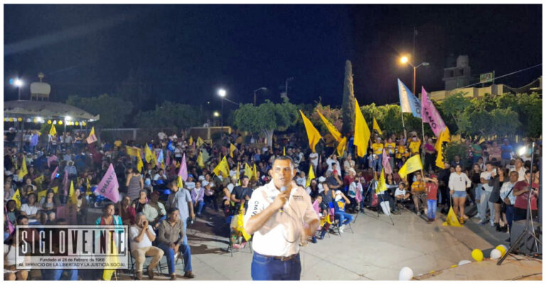 Chavita Jaimes candidato a diputado por coalición Fuerza y Corazón por México se compromete a gestionar necesidades de la población en Tuxpan