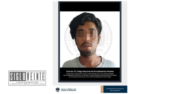 Esclarece la FGE el homicidio del aspirante a síndico de Cuitzeo Israel Delgado Vega y detiene a una persona