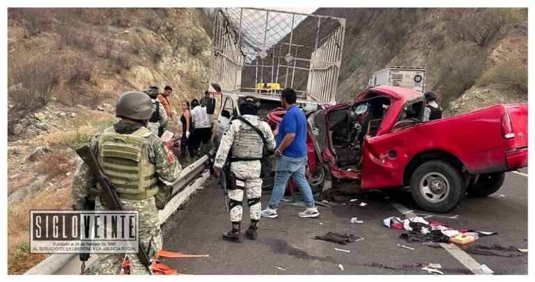 Grave accidente en la Autopista Siglo XXI Pátzcuaro-Lázaro Cárdenas, hay dos personas heridas