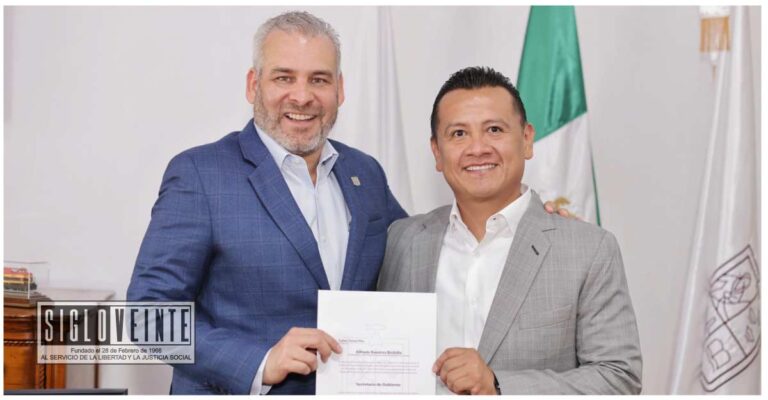 Nombra Ramírez Bedolla a Carlos Torres Piña como secretario de Gobierno en sustitución de Elías Ibarra Torres