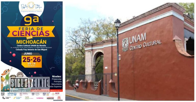 Participaron niños, niñas, adolescentes y jóvenes de Morelia, Cuitzeo, Huetamo, Tuzantla y Tarímbaro en la 9ª Feria de Ciencias PAUTA