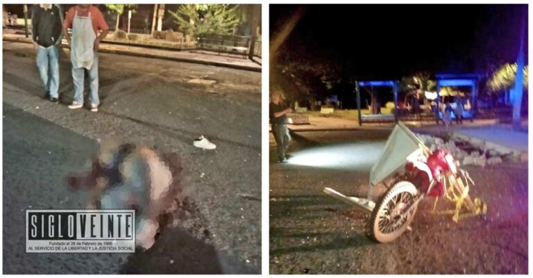 Un joven motociclista pierde la vida tras impacto con señalamiento metálico