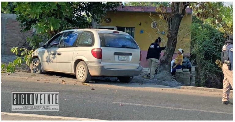 Varios heridos leves en accidente en el Boulevard de Ciudad Altamirano