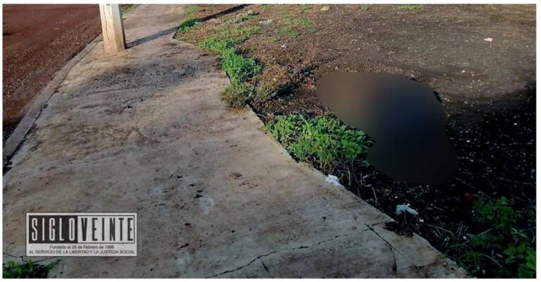 Asesinan a joven en la entrada de la Tenencia de Ario de Rayón en el municipio de Zamora