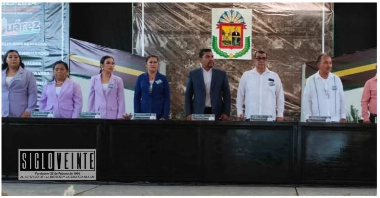 Cornelio Ríos Paniagua presenta su Tercer Informe de Gobierno en Juárez, destaca avances en infraestructura, educación, seguridad y protección civil