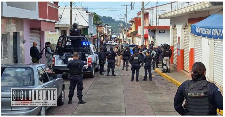 En Tingambato, delincuentes armados asesinan a policía y roban armamento