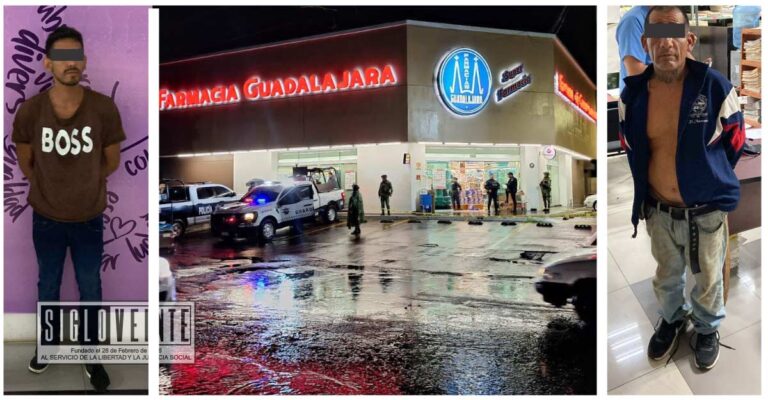 En violento asalto a farmacia en Uruapan deja una empleada fallecida y otra herida, ya fueron detenidos los malechores