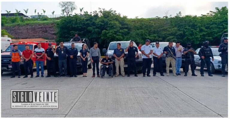 Encabeza alcalde el inicio del Operativo de Seguridad en Huetamo por las vacaciones de verano