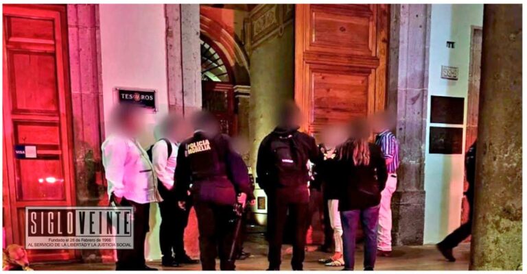 Fallece turista estadounidense al caer del segundo piso de hotel en el centro histórico de Morelia