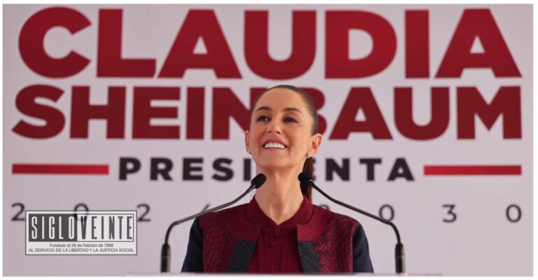 Hoy las personas se sienten más seguras que en el 2018: Claudia Sheinbaum