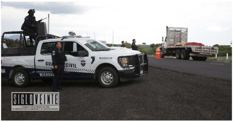 Permanente el despliegue de seguridad en 17 municipios como Juárez, Tuzantla, Susupusto y Zitácuaro