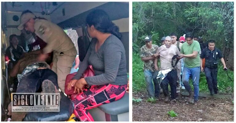 Protección Civil, Policía Municipal y habitantes del municipio de Juárez rescatan con vida a Pedro “N”, dando ejemplo de solidaridad comunitaria