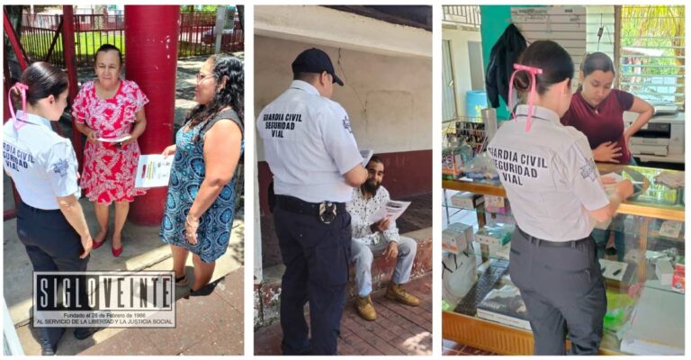 Realizan Campaña de Seguridad Vial en los municipios de Huetamo, Nocupétaro, San Lucas y Carácuaro