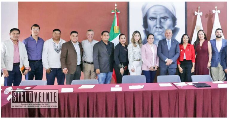 Autoridades electas del PRD sostienen encuentro institucional con el Gobernador Alfredo Ramírez
