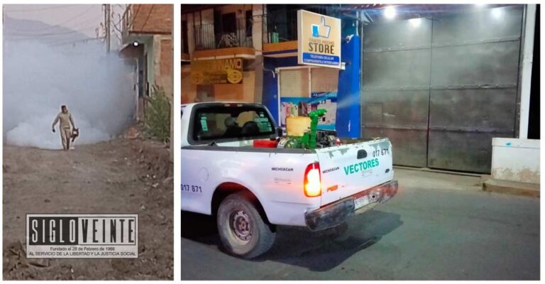 Continúa la SSM con acciones de combate al dengue; suman más de 800 mil con énfasis en Huetamo, Juárez, Morelia, Lázaro Cárdenas y Uruapan