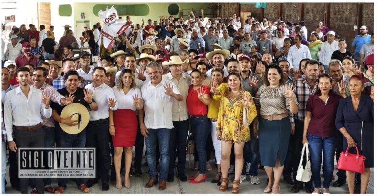 En Huetamo, Raúl Morón se reúne con la militancia y liderazgos de Morena de la región de Tierra Caliente