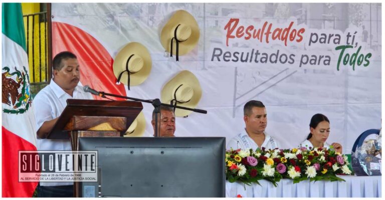 En su Tercer Informe de Gobierno, el alcalde de Nocupétaro Gonzalo Nares detalla logros y compromisos con la ciudadanía