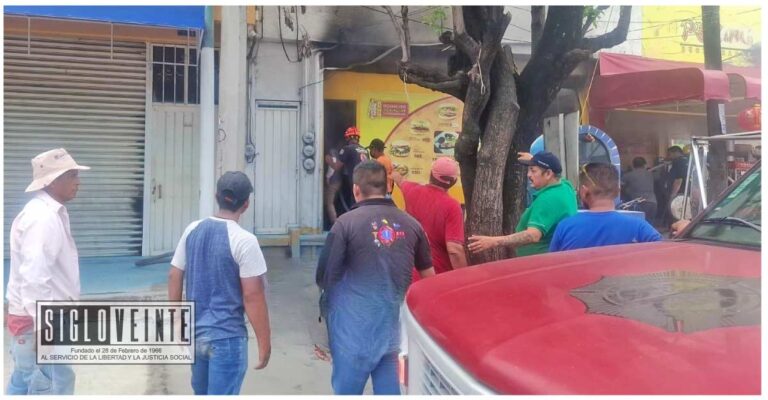 Incendio en restaurante de comida china de Ciudad Altamirano deja solo daños materiales