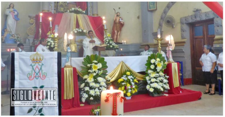 La Parroquia de San Juan Bautista de Huetamo celebra el XVI aniversario de ordenación sacerdotal del padre Virgilio Álvarez Morales