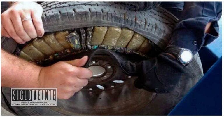 Dan 8 años de cárcel a traficante que fue detenido en la carretera Tiquicheo–Tuzantla, ocultaba marihuana en las llantas de su vehículo al estilo ‘Camelia la Texana’