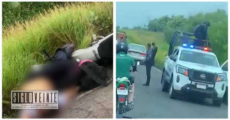 En la carretera Apatzingán–Buenavista asesinan a Policía Municipal en su día de descanso