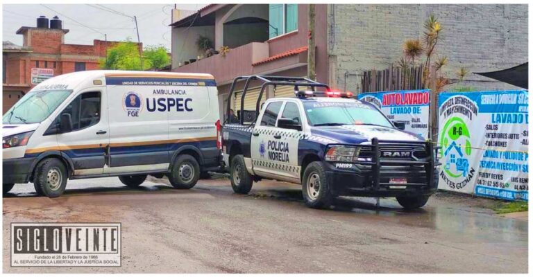 Hombre es asesinado a golpes dentro de un autolavado en Morelia