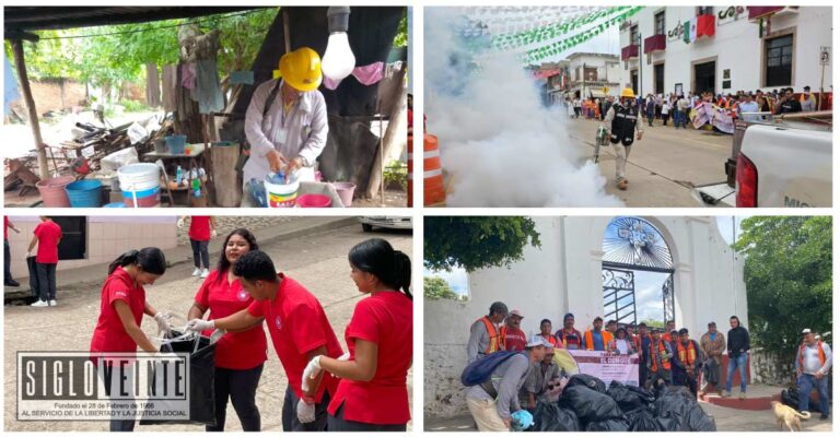 Inicia Mega Campaña Contra el Dengue en Huetamo, participan autoridades municipales, de salud e instituciones educativas