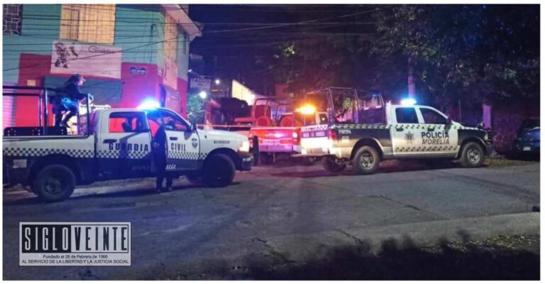 Intento de robo a agente de la Fiscalía de Michoacán termina en tiroteo en la colonia de Morelia