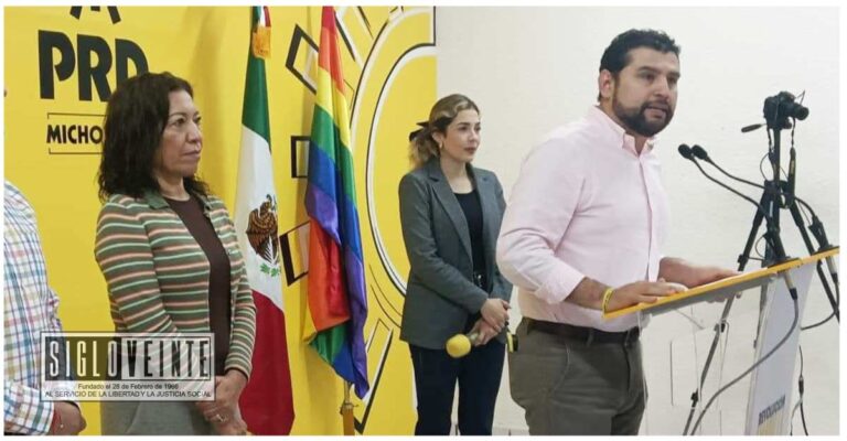 PRD Michoacán a favor de reforma judicial con énfasis en independencia y elección de jueces por voto popular