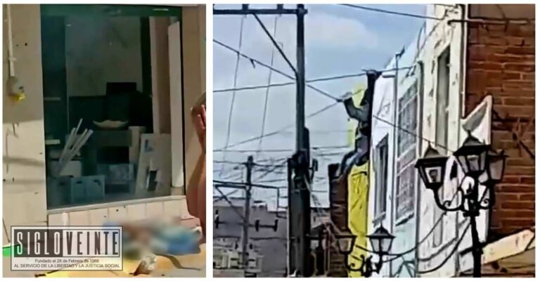 Pintor se encuentra en estado crítico tras sufrir electrocución y caída en Yurécuaro