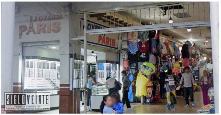 Asalto a mano armada en joyería del centro de Uruapan; se llevan más de 100 mil pesos en mercancía