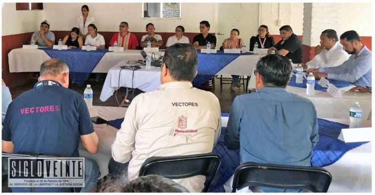 Carácuaro formaliza su Comité Municipal de Salud bajo el liderazgo del alcalde Hever Tentory
