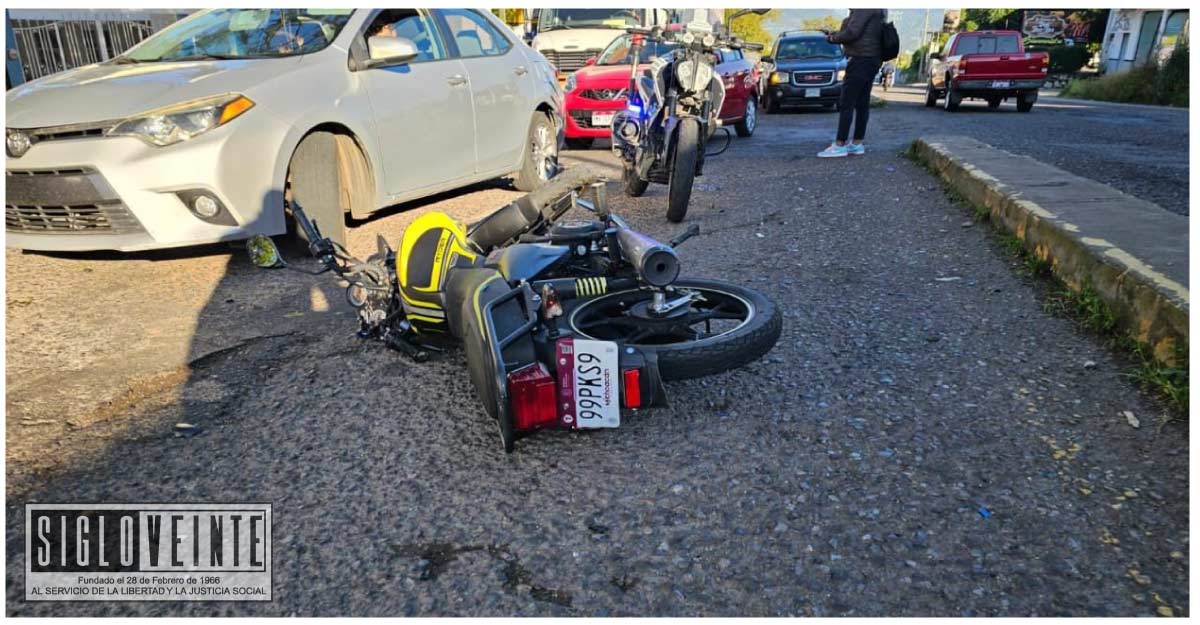 Choque entre dos motocicletas deja tres heridos en el libramiento de ...