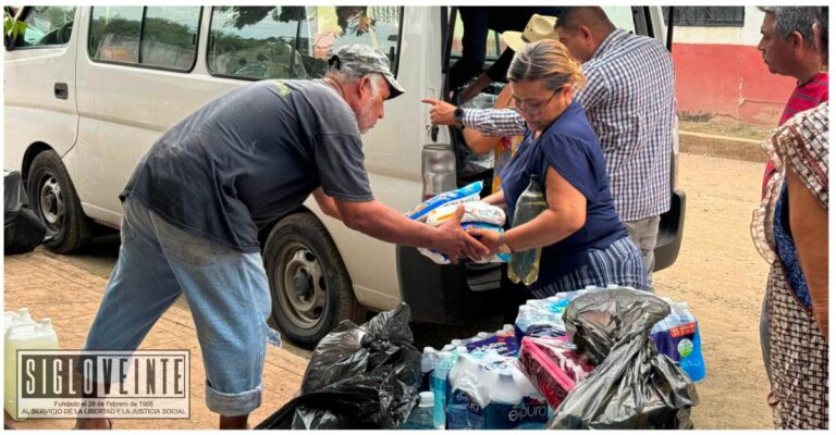 El ICATMI envía ayuda a habitantes de Huetamo y San Lucas afectados por el huracán John