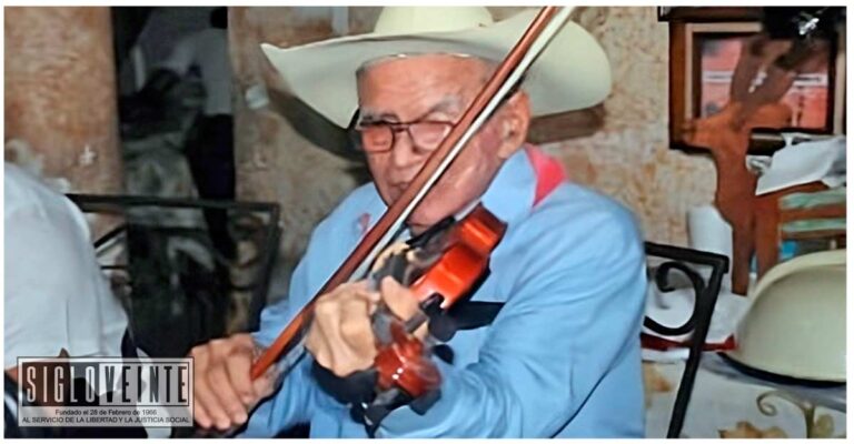 Se cumplen siete años de la partida de Don Evaristo Galarza, gran maestro del violín de Tierra Caliente