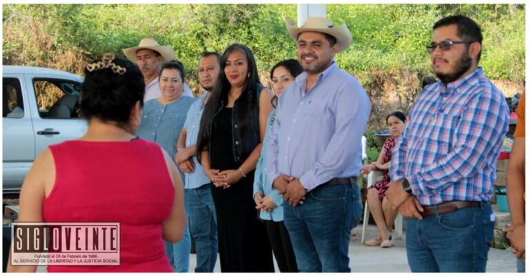 Fernando Ocampo alcalde de Tuzantla, impulsa el diálogo y la cooperación en El Encinal y Las Ánimas