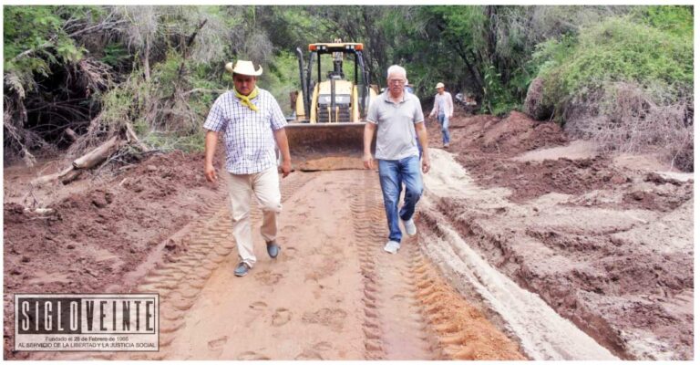 Jaime Torres visita zonas afectadas por inundaciones en Zirándaro, destaca trabajo en equipo y promete no fallar a su pueblo