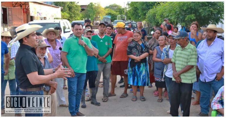 Pablo Varona Estrada encabeza entrega de apoyos a comunidades del municipio de Huetamo afectadas por el huracán John