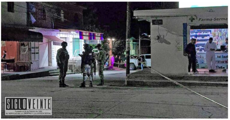 Tiroteo en la Tenencia Morelos de Morelia deja un hombre muerto frente a la Plaza Principal