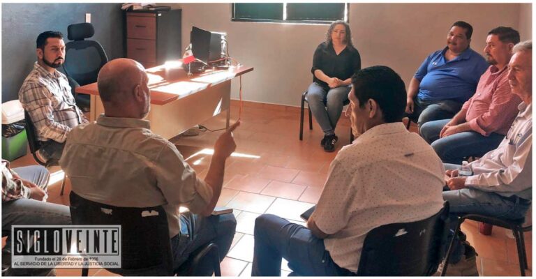 Alcaldes de Carácuaro y Nocupétaro abordan problemática de plantas tratadoras de aguas residuales