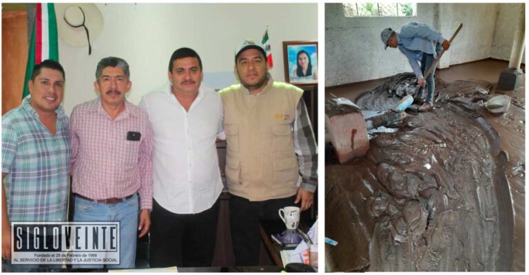 Avanza la autoridad municipal de Zirándaro en restablecer la infraestructura y el abasto de agua potable