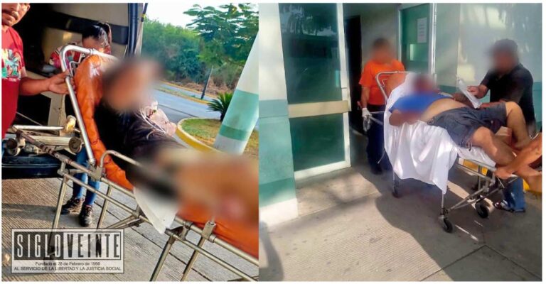 Dos heridos tras choque frontal de motocicletas en Buenavista Tomatlán