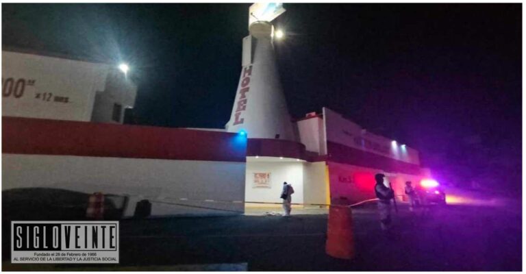 Empleado fue baleado afuera de motel en la carretera Morelia-Pátzcuaro