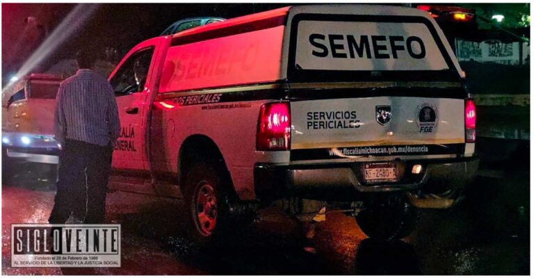 En accidente en la carretera Tacámbaro-Opopeo dos jóvenes pierden la vida