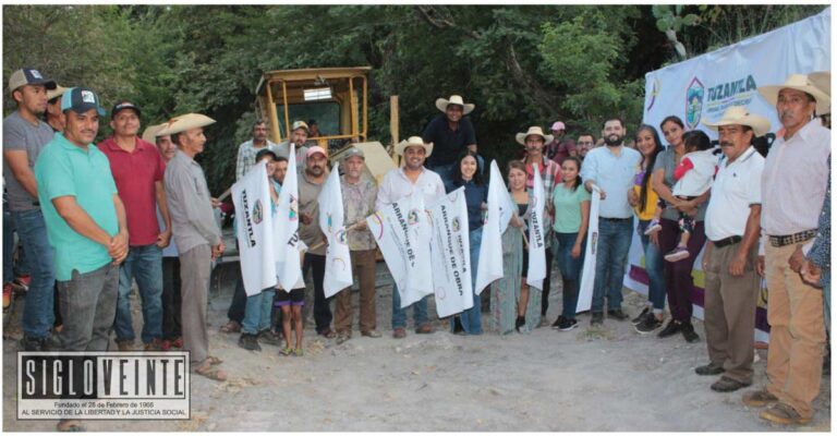 Inician trabajos de rehabilitación de caminos en Tuzantla para mejorar conectividad y calidad de vida