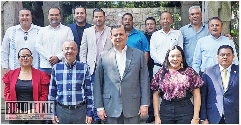 Mandatarios priistas y Secretario de Finanzas de Michoacán impulsan proyectos municipales; asiste alcalde de Nocupétaro