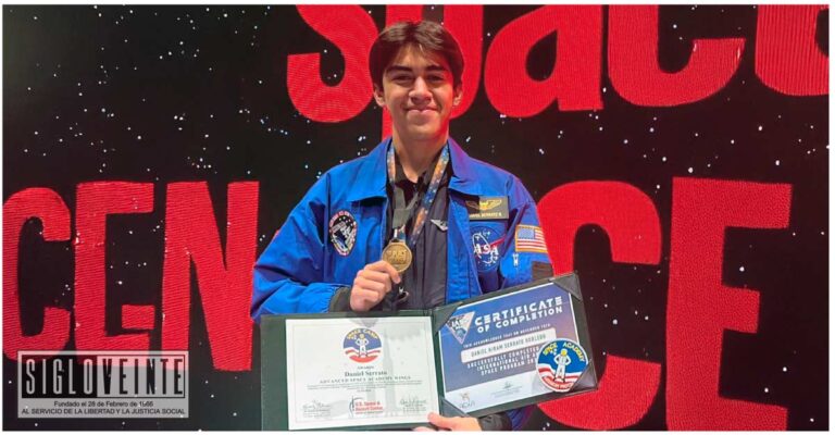 Michoacano gana primer lugar en programa aéreo y espacial de la NASA