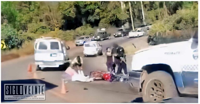 Motociclista de 15 años pierde la vida tras ser atropellado por camión de la Coca Cola en la carretera Tacámbaro- La Viña